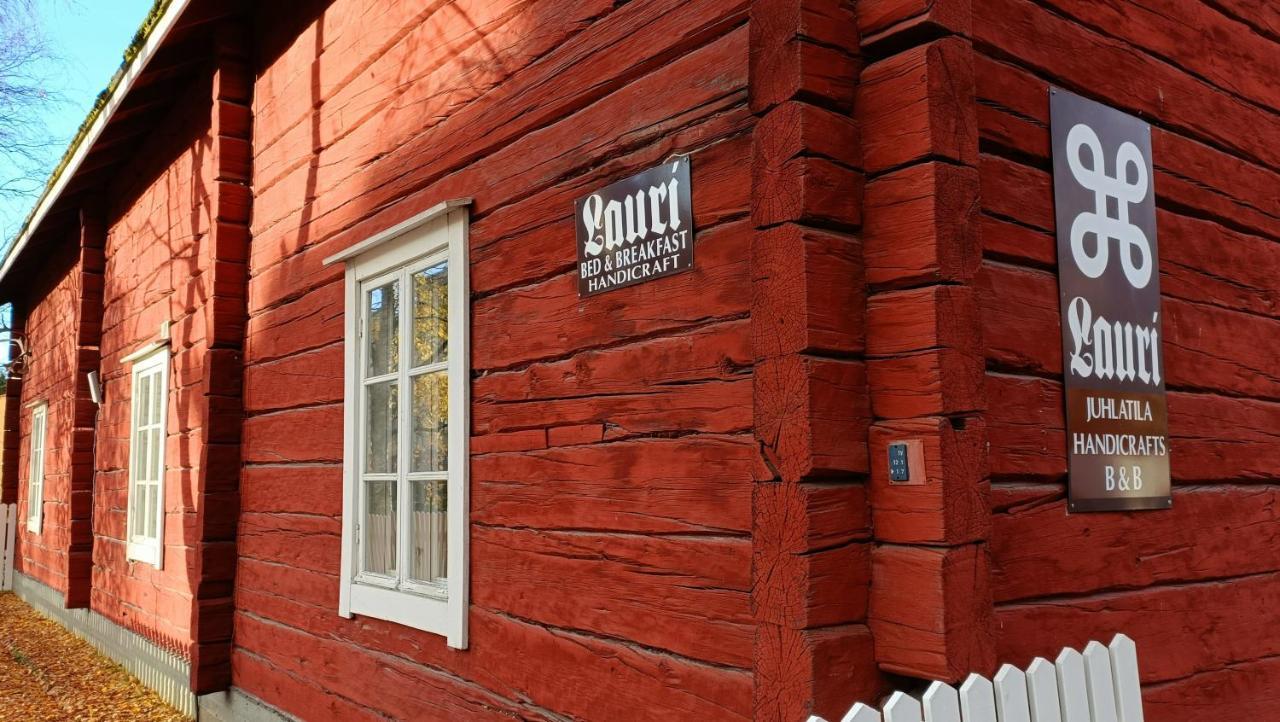 Lauri Historical Log House Manor Hotel Rovaniemi Exterior foto
